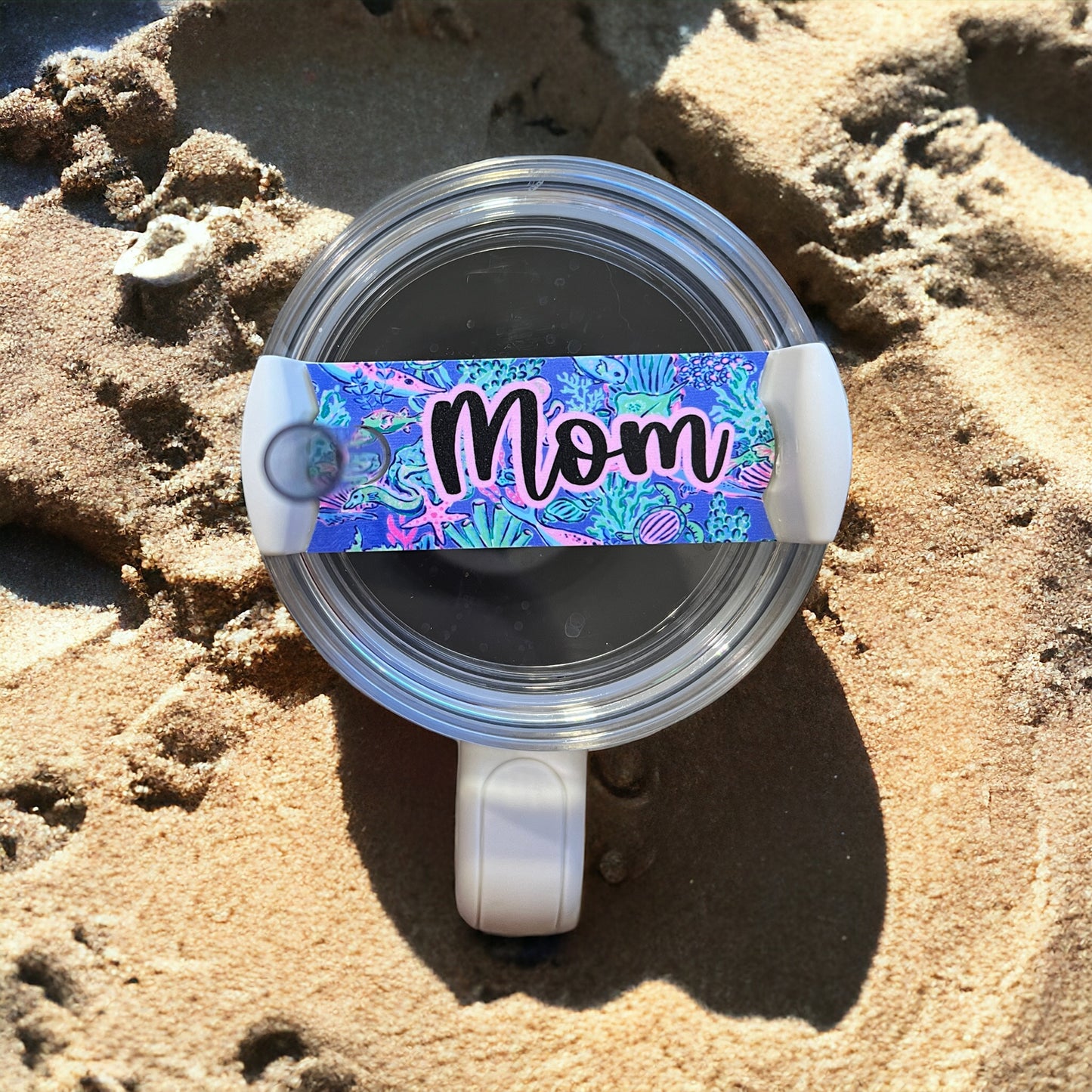 Lilly Pulitzer Inspired UV Printed Stanley Cup Name Plates