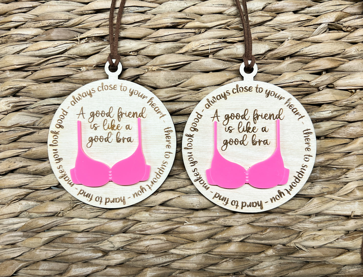 Friendship Bra Ornament