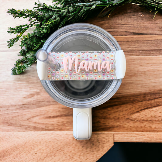 Candy Heart Cup Tag