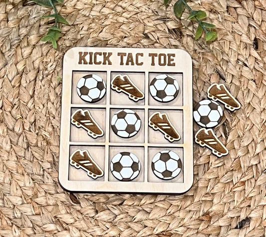 Soccer tic tac toe
