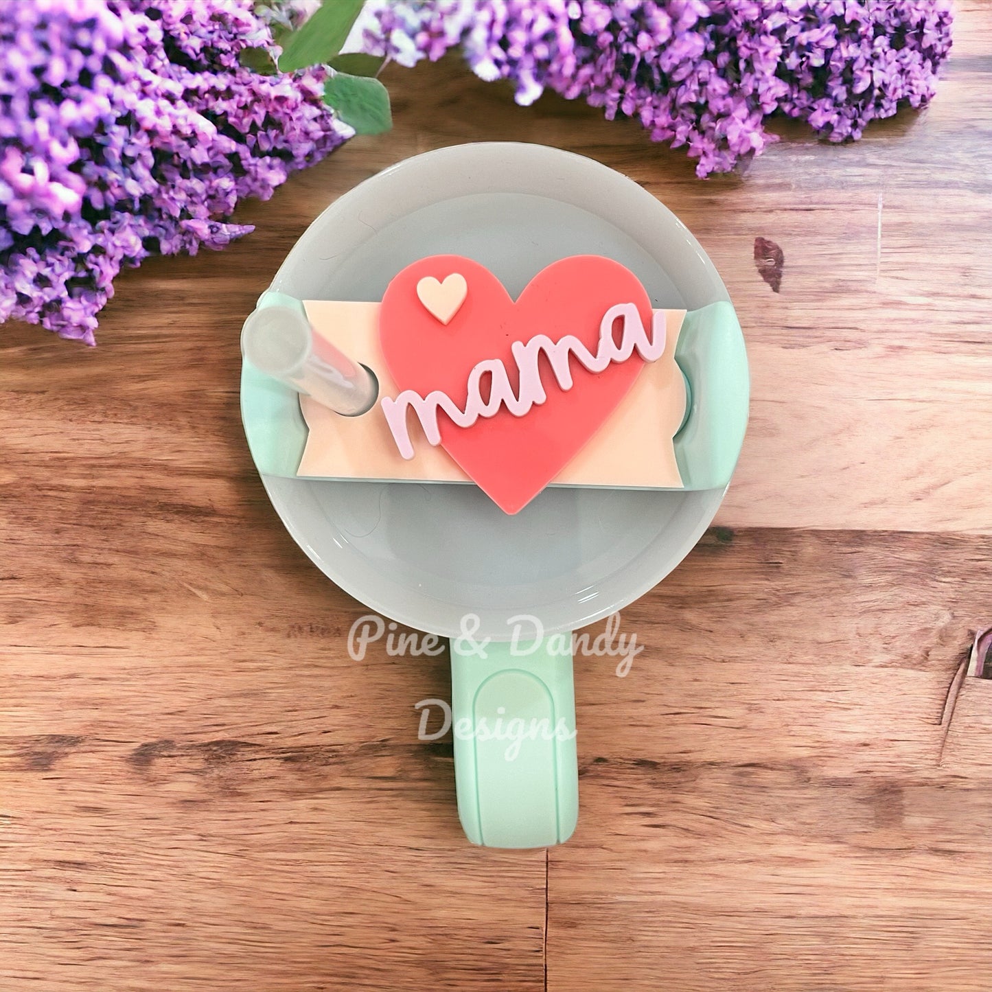 Heart Stanley Name Plate