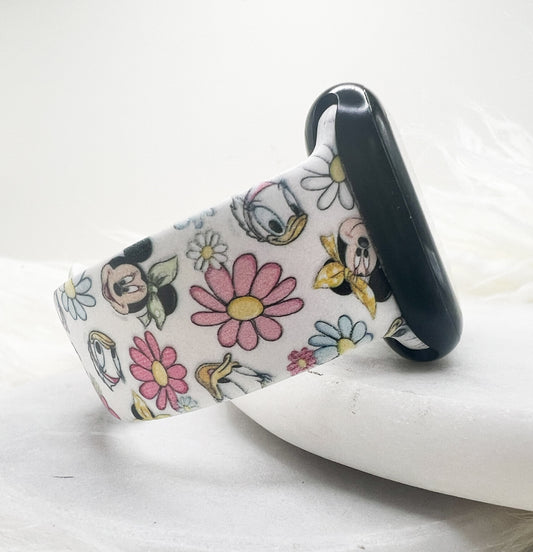 Minnie & Daisy Watch Band compatible with Apple Watch Fitbit Samsung