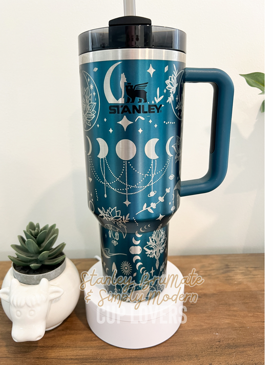 Mystical Celestial Engraved Cup