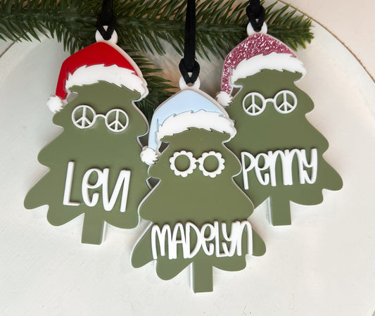 Christmas Tree Stocking Tags