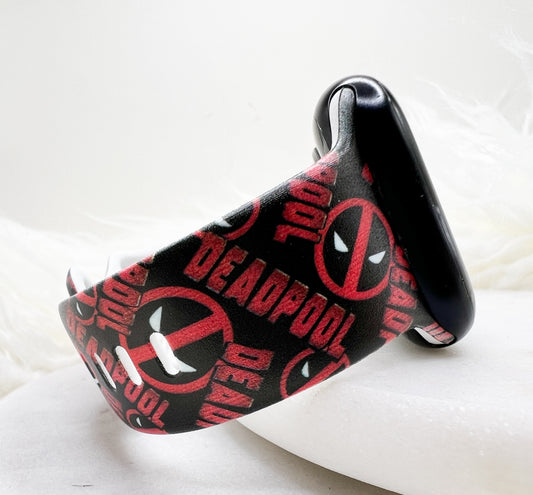Deadpool Watch Band compatible with Apple Watch Fitbit Samsung
