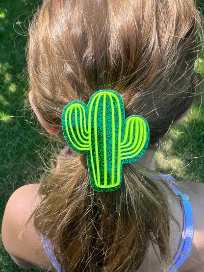 Cactus Hair Clip