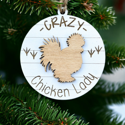 Chicken Car Charm/Ornament