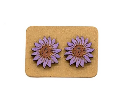 Sunflower studs