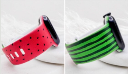 Watermelon Watch Band compatible with Apple Watch Fitbit Samsung