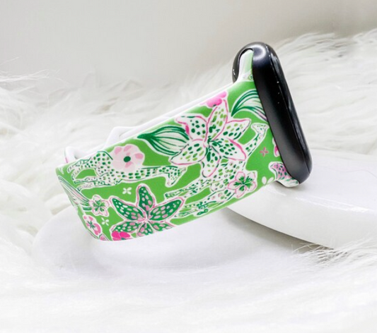 Lilly Inspired Watch Band compatible with Apple Watch Fitbit Samsung