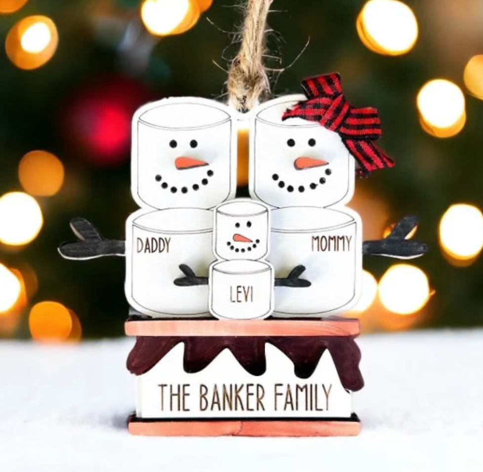 S’more Family Ornament