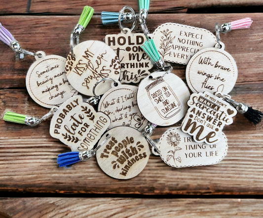 Country Grab bag keychains SET OF 10