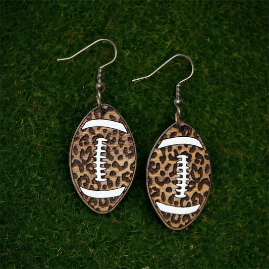 Football Earrings