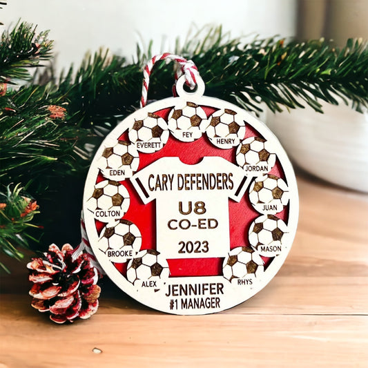 Soccer Team Ornament