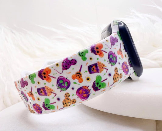 Halloween mouse candy Watch Band compatible with Apple Watch Fitbit Samsung