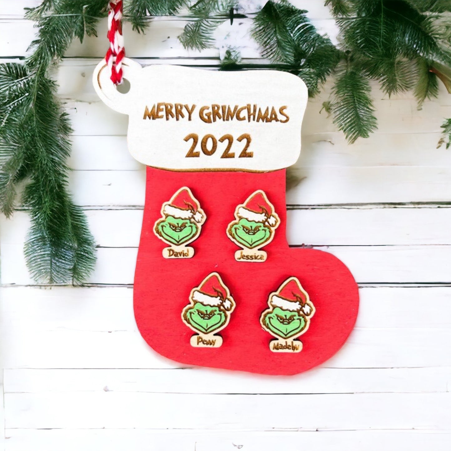Grinch Family Ornament