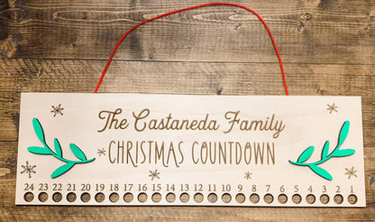 Candy Cane Christmas Countdown