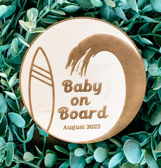 Baby On Board Pregnancy Announcement