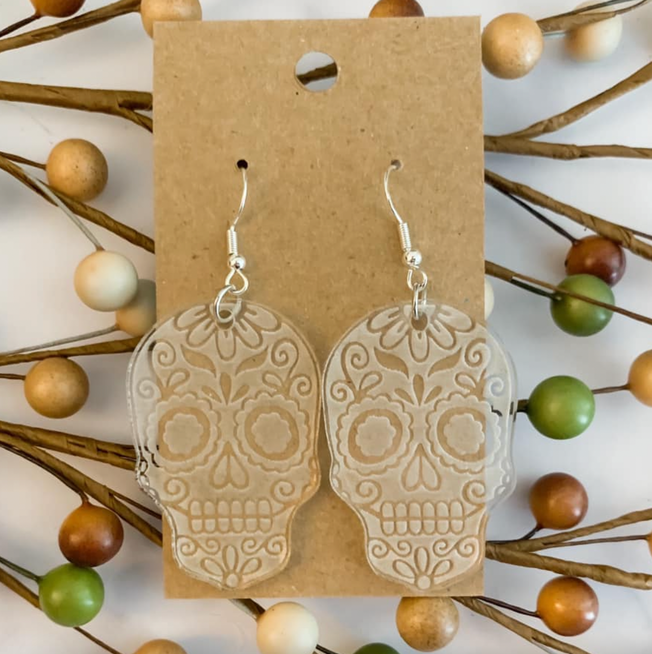 Sugar Skull dangles