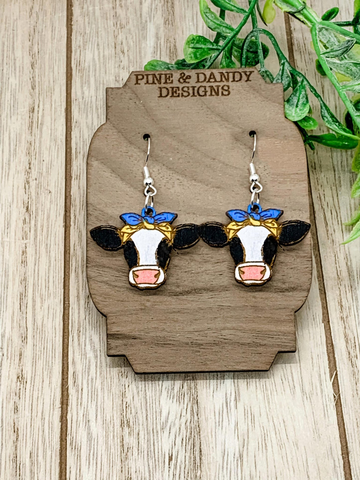 Holstein cow dangles