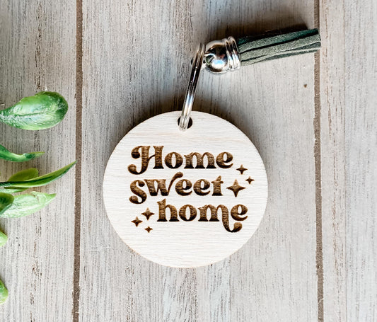 Home Sweet Home Keychain