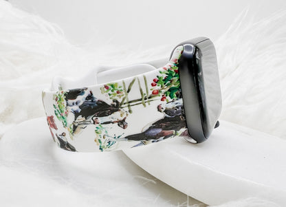 Cow Apple Orchard  Watch Band compatible with Apple Watch Fitbit Samsung