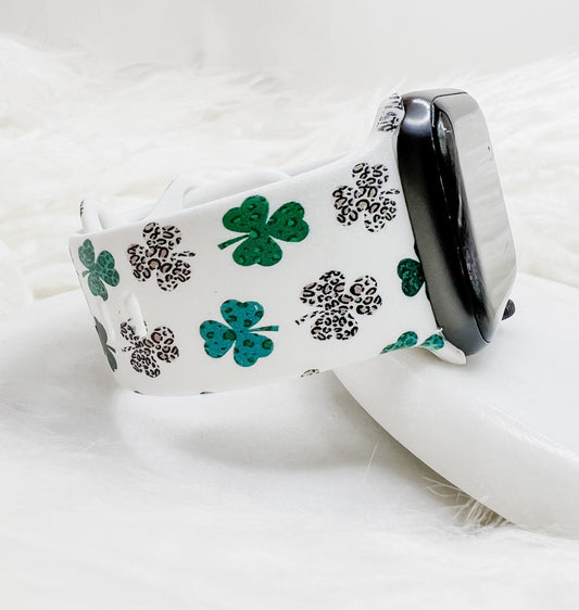 Shamrock Watch Band compatible with Apple Watch Fitbit Samsung