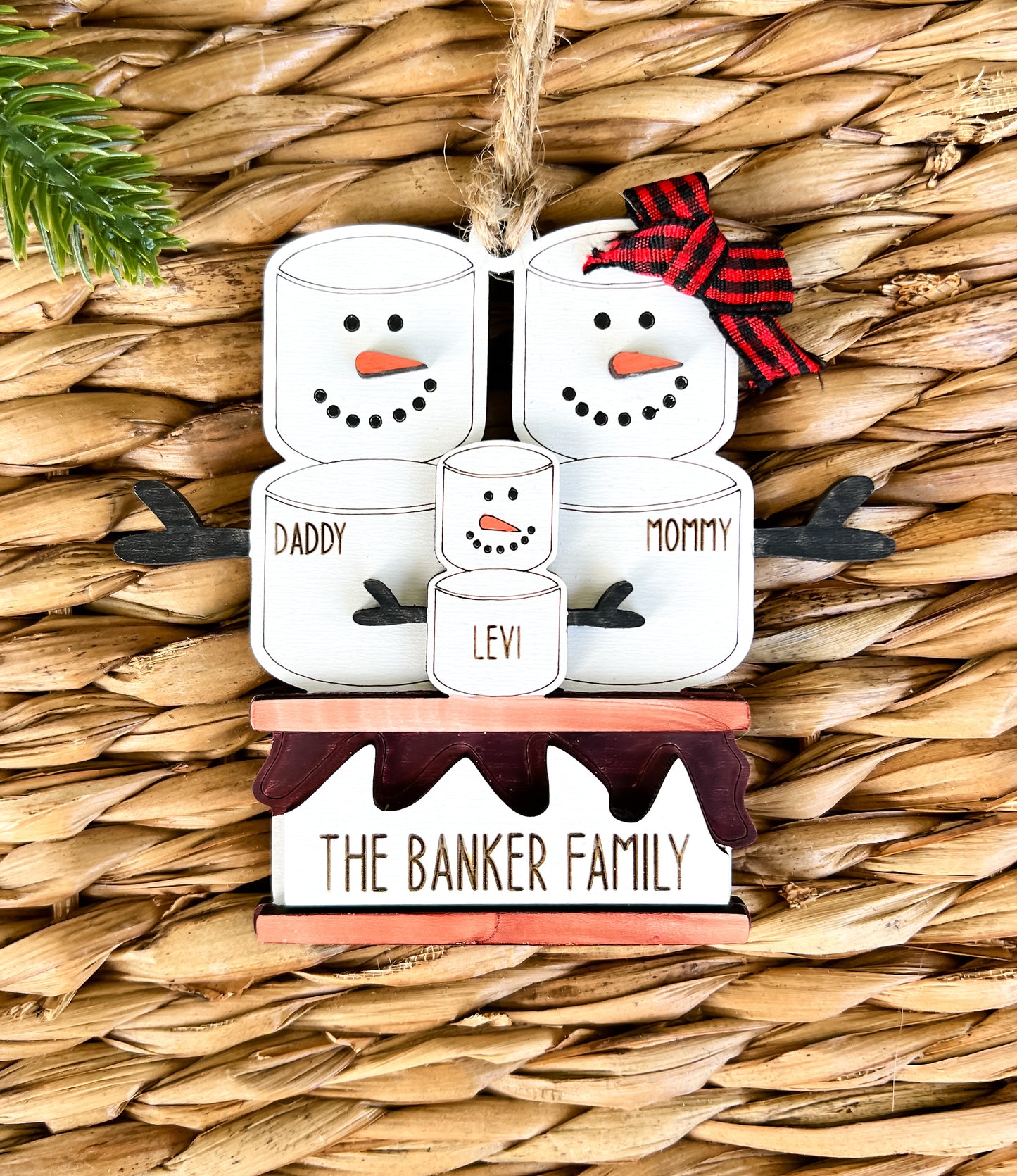 S’more Family Ornament