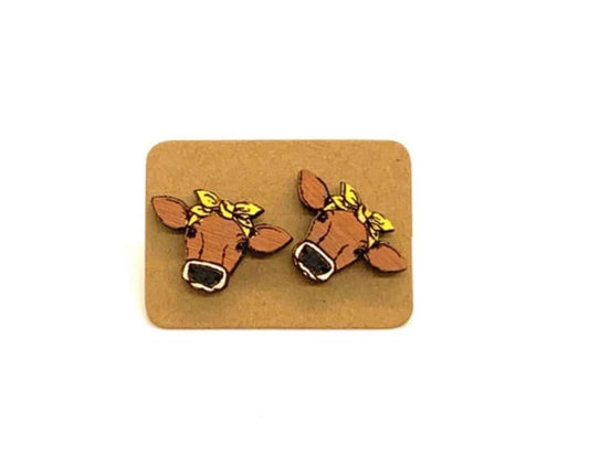 Jersey cow bow studs