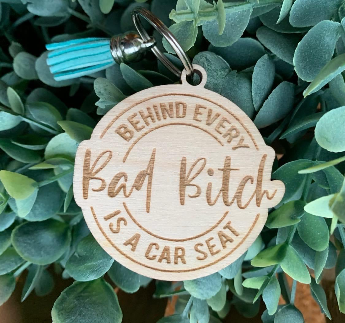 Car seat keychain