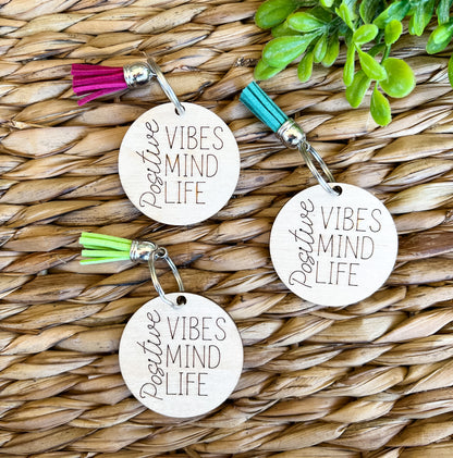 Positive keychains