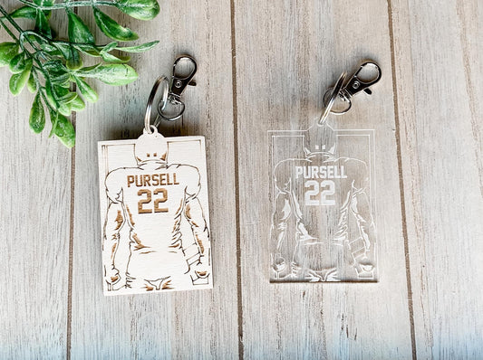 Sports keychains