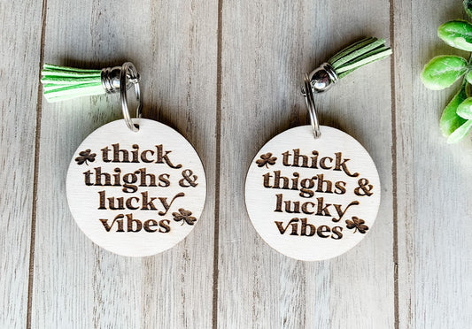 Thick thighs keychain